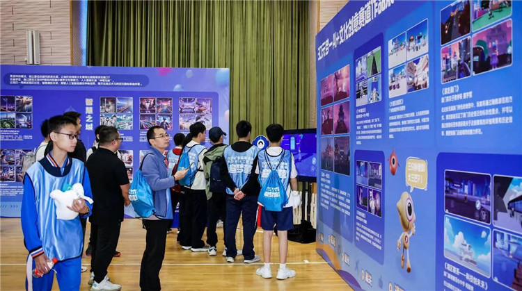 图为“追梦营”获奖作品展示。（活动主办方供图）