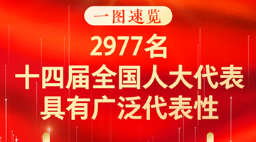 2977名十四届全国人大代表具有广泛的代表性